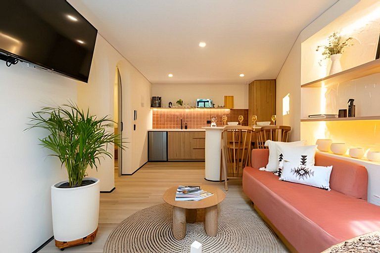 Casa Fiora | 2BR Laureles Apt – Kitchen, WiFi & AC