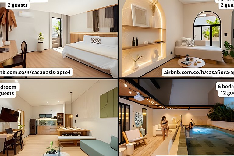 OASIS - Apto 7 New- Piso 2 -CS 20USD · Luxury boho apartment