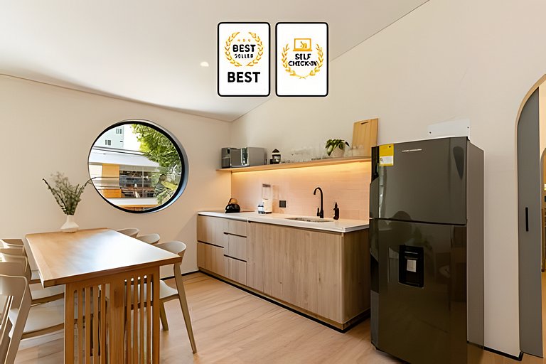 Casa Fiora|Spacious 3BR Laureles Apt w/Balcony Kitchen & WiF