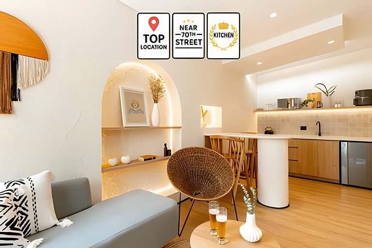 Casa Fiora| Cozy 1BR Laureles Apt – Kitchen & WiFi