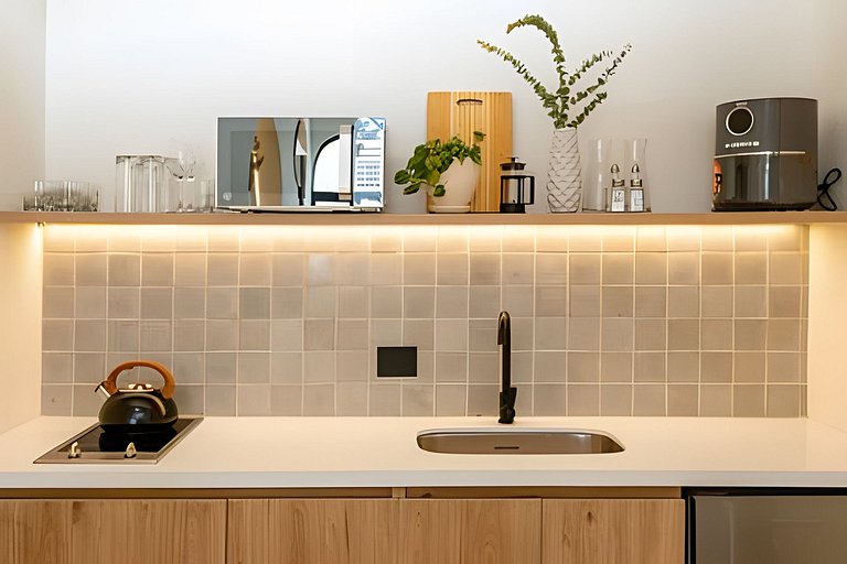 Casa Fiora| Cozy 1BR Laureles Apt – Kitchen & WiFi