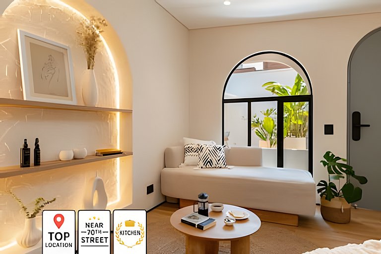 Casa Fiora| Cozy 1BR Laureles Apt – Kitchen & WiFi