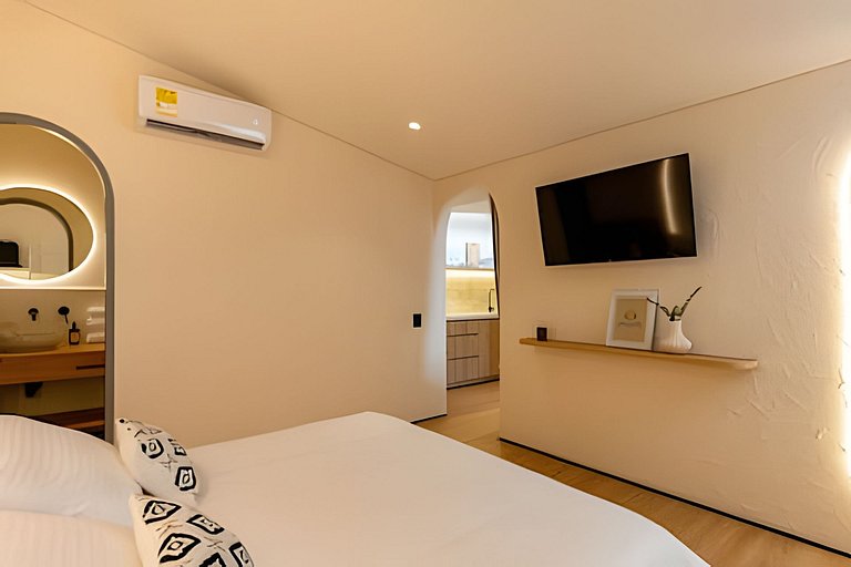 Casa Fiora| Cozy 1BR Laureles Apt – Kitchen & WiFi