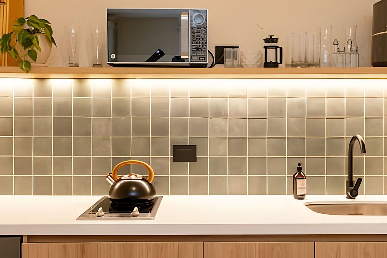 CasaFiora|1BR Laureles Apt w/ Desk, Kitchen & WiFi