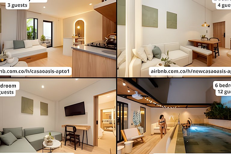 CasaFiora|1BR Laureles Apt w/ Desk, Kitchen & WiFi