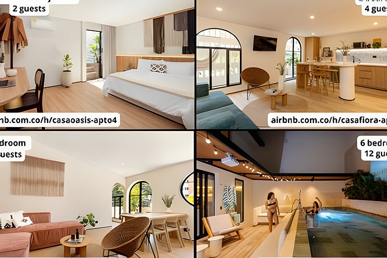 OASIS - Apto 9 - Piso 2 - CS 15 USD · Luxury boho apartment