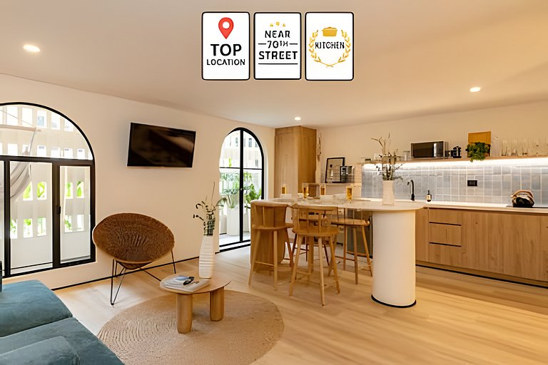 Casa Fiora| 2BR Laureles Apt w/ Balcony, AC & WiFi