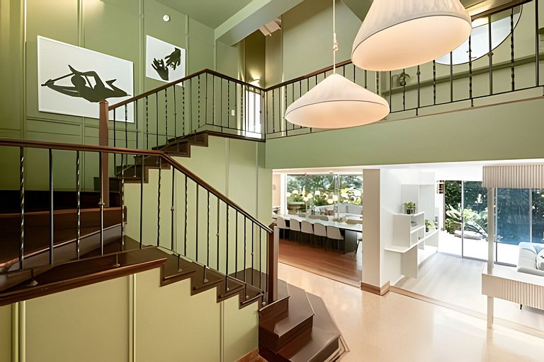 Villa in Poblado+6BR+Jacuzzi+Ping Pong+BBQ!