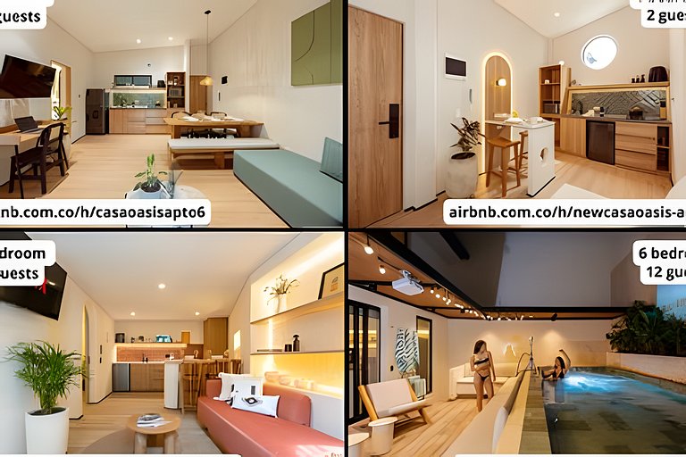 OASIS - Apto 4 - Piso 1 - CS 20 USD OPS · Private Jacuzzi St