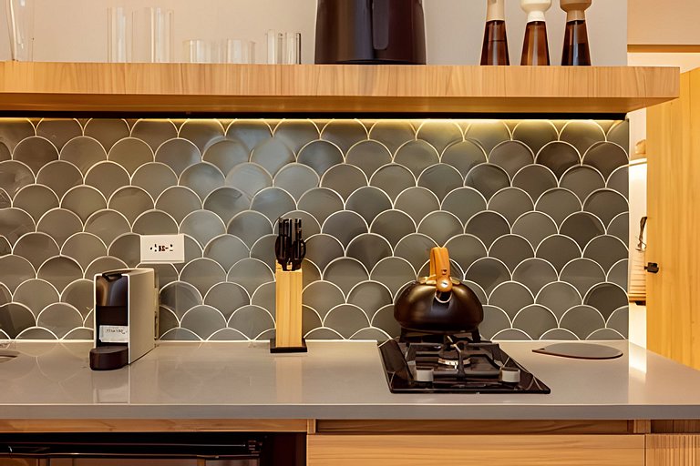 Private Jacuzzi Stylish Apto AC- Kitchen- Wi-Fi