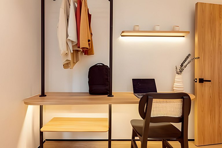 Private Jacuzzi Stylish Apto AC- Kitchen- Wi-Fi