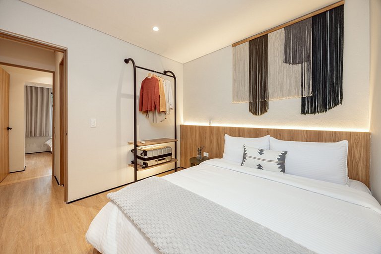 New 2 Luxury boho apartment - Kitchen- Fast Wi-Fi