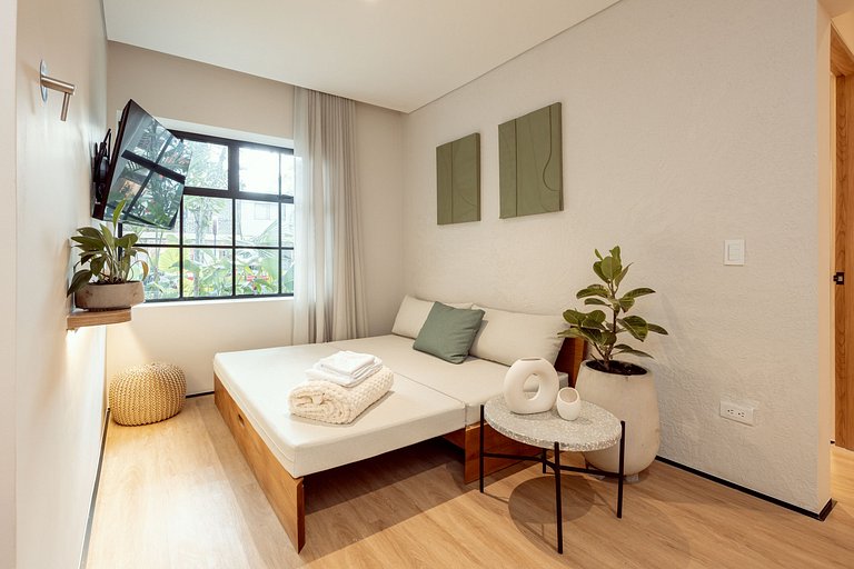 New 2 Luxury boho apartment - Kitchen- Fast Wi-Fi