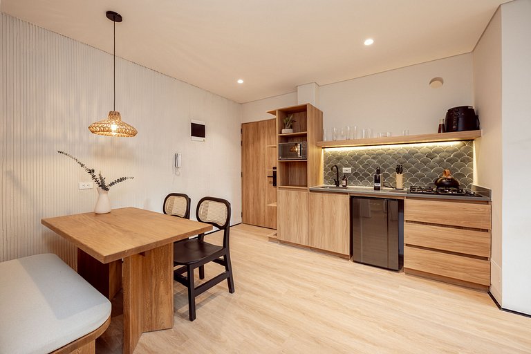 New 2 Luxury boho apartment - Kitchen- Fast Wi-Fi